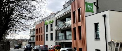 Livraison de l'hôtel IBIS Styles à Dreux Centre Gare
